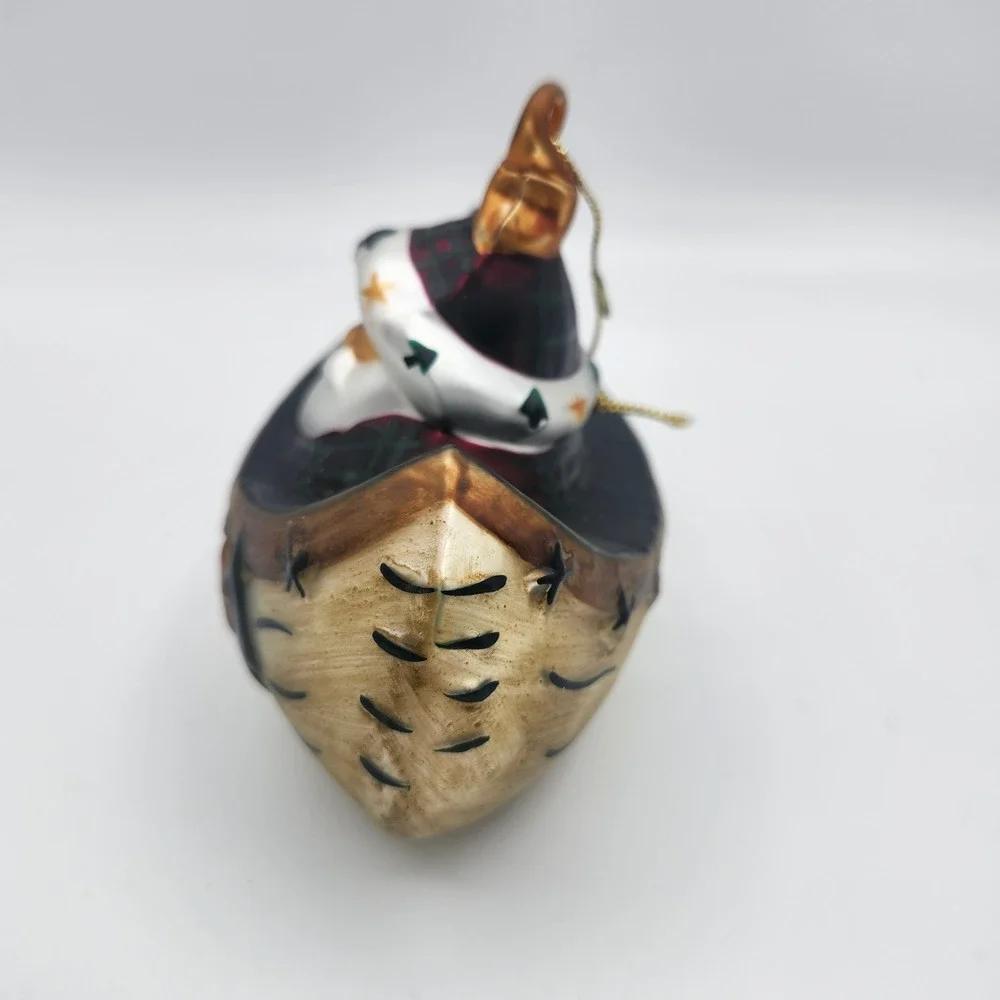 Rustic Santa Canoe Ornament Northwoods Christmas Cabin Lodge ‎ Outdoor Decor